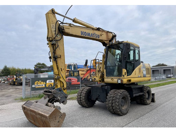 حفارة على عجلات KOMATSU PW160