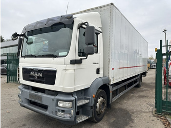 بصندوق مغلق شاحنة MAN TGM 18.290 CLOSED BOX 8m80 x 2m48 x 2m48 - EURO 5 - AIR SUSP - A/C - BELGIAN TRUCK: صور 3