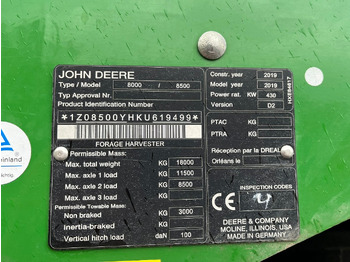 آلة حصاد John Deere 8500: صور 4