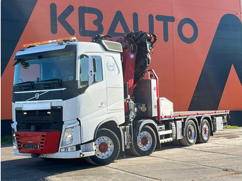 شاحنات مسطحة, شاحنة كرين Volvo FH 540 8x2*6 HMF 8520 K6 + JIB + WINCH / PLATFORM L=6359 mm: صور 3