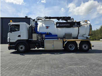 حفارة Scania Saugbagger Larsen FlexVac 311 Vacuum suction loade: صور 5