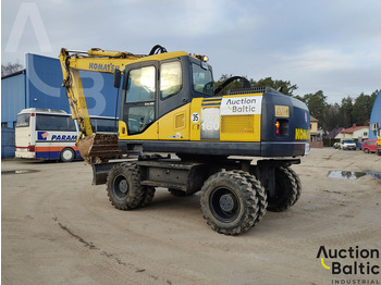 حفارة على عجلات Komatsu PW160-7: صور 4