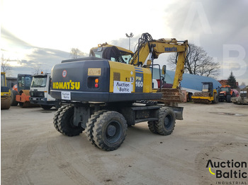 حفارة على عجلات Komatsu PW160-7: صور 3