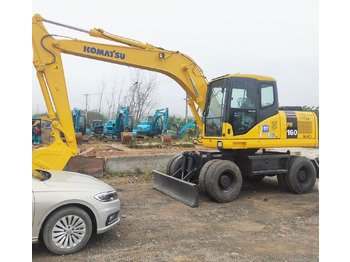 حفارة على عجلات KOMATSU PW160