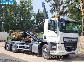 شاحنة ذات الخطاف جديد DAF CF 450 6X2 NEW 20T HOOK Lift+Lenkachse Euro 6: صور 3