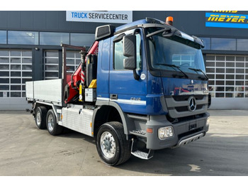 شاحنة كرين, شاحنات مسطحة Mercedes-Benz Actros 2648 6x4/4 Fassi455 SZM/Pritsche: صور 4