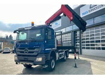 شاحنة كرين, شاحنات مسطحة Mercedes-Benz Actros 2648 6x4/4 Fassi455 SZM/Pritsche: صور 2