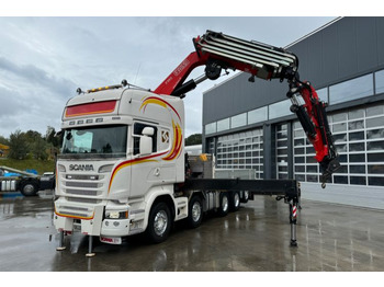 شاحنة كرين SCANIA R 580