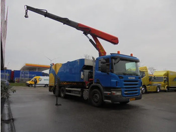 شاحنة القمامة Scania P280 B 6X2: صور 4