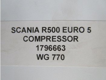 المحرك و قطع الغيار - شاحنة Scania 1796663 compressor Scania R 500 euro 5: صور 5