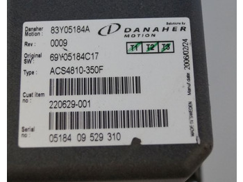 كتلة التحكم - معدات المناولة Toyota/BT 220629-001 | Danaher motion AC Superdrive motor controller 83Y05184A A Danaher motion AC Superdrive motor controller 83Y05184A ACS4810-350F Rev 0009 sn. 0518409529310: صور 2