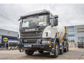 شاحنة خلاطة خرسانة Scania P370+E6+MIXER 9M³: صور 2