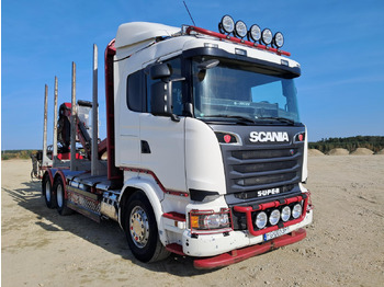 شاحنة قطع الأشجار SCANIA 1