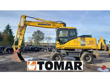 حفارة على عجلات KOMATSU PW180