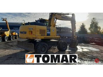 حفارة على عجلات Komatsu PW 180-7: صور 3