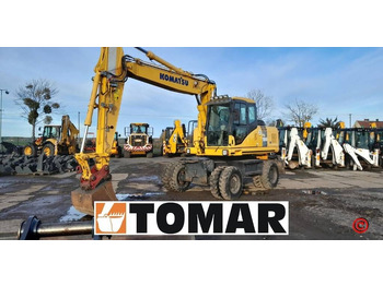 حفارة على عجلات Komatsu PW 180-7: صور 2