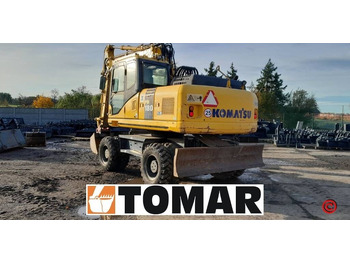 حفارة على عجلات Komatsu PW 180-7: صور 4