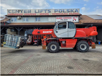 رافعة تلسكوبية Manitou MRT 2540 Privilege - 25 m basket forks telehandler: صور 5