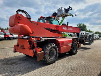 رافعة تلسكوبية Manitou MRT 2540 Privilege - 25 m basket forks telehandler: صور 3