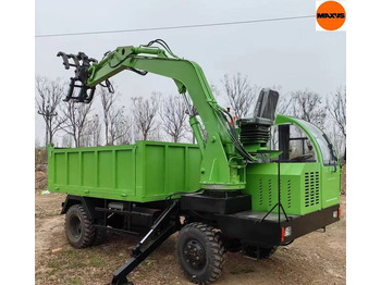 شاحنات نقل الأخشاب في الغابات جديد NEW Forwarder Forest Trailer HDS Crane 2 tons MAXUS НОВИЙ Форвардер Лісовий Причіп HDS Кран 2 тонни MAXUS: صور 2