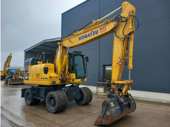 حفارة على عجلات KOMATSU PW180