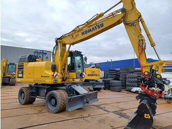 حفارة على عجلات KOMATSU PW180