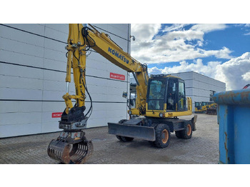 حفارة على عجلات KOMATSU PW160