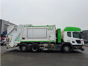 شاحنة القمامة Scania P280 6X2 - EURO 6 + CNG + JOAB BINLIFT L77: صور 4