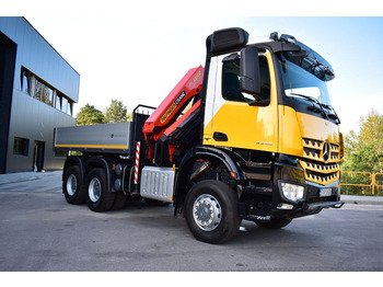 شاحنة جرار Mercedes-Benz AROCS 6x6 PALFINGER PK 33002 EURO 6 Crane Kran: صور 5