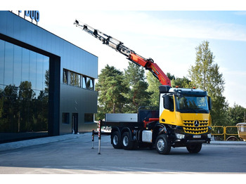 شاحنة جرار Mercedes-Benz AROCS 6x6 PALFINGER PK 33002 EURO 6 Crane Kran: صور 3