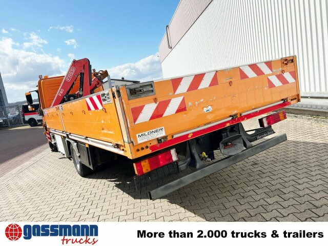 شاحنات مسطحة, شاحنة كرين Mercedes-Benz Atego 1024 L 4x2 mit Kran Fassi F80A.0.21: صور 12