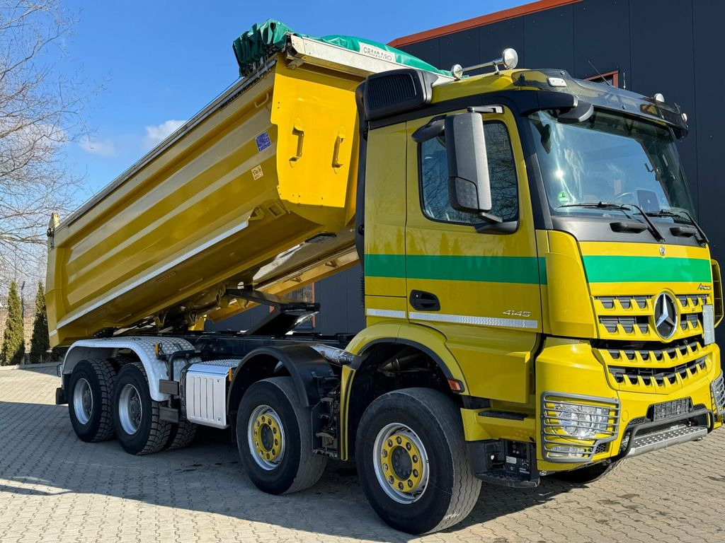 قلابات Mercedes-Benz Arocs 4145 8x4 Euro 6 Meiller Muldenkipper: صور 9