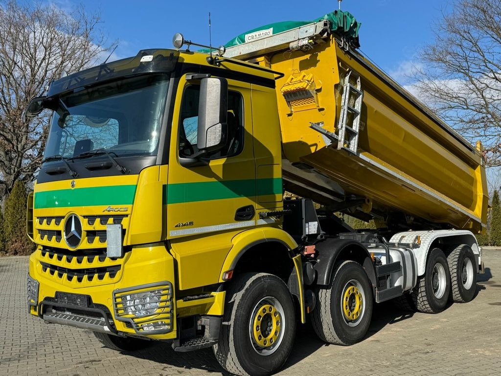 قلابات Mercedes-Benz Arocs 4145 8x4 Euro 6 Meiller Muldenkipper: صور 8