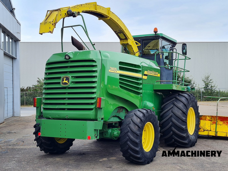 حصادة الأعلاف لنقل الطعام John Deere 7400 Inspected: صور 20