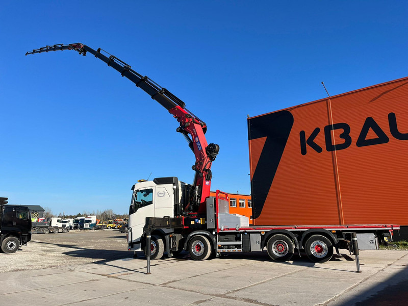 شاحنات مسطحة, شاحنة كرين Volvo FH 540 8x2*6 HMF 8520 K6 + JIB + WINCH / PLATFORM L=6359 mm: صور 10