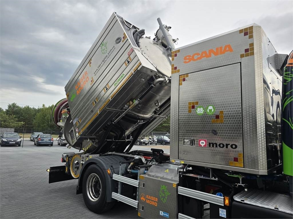 سيارة بلدية Scania MORO KAISER WUKO COMBI HOT WATER FOR CLEANING SEWE: صور 41