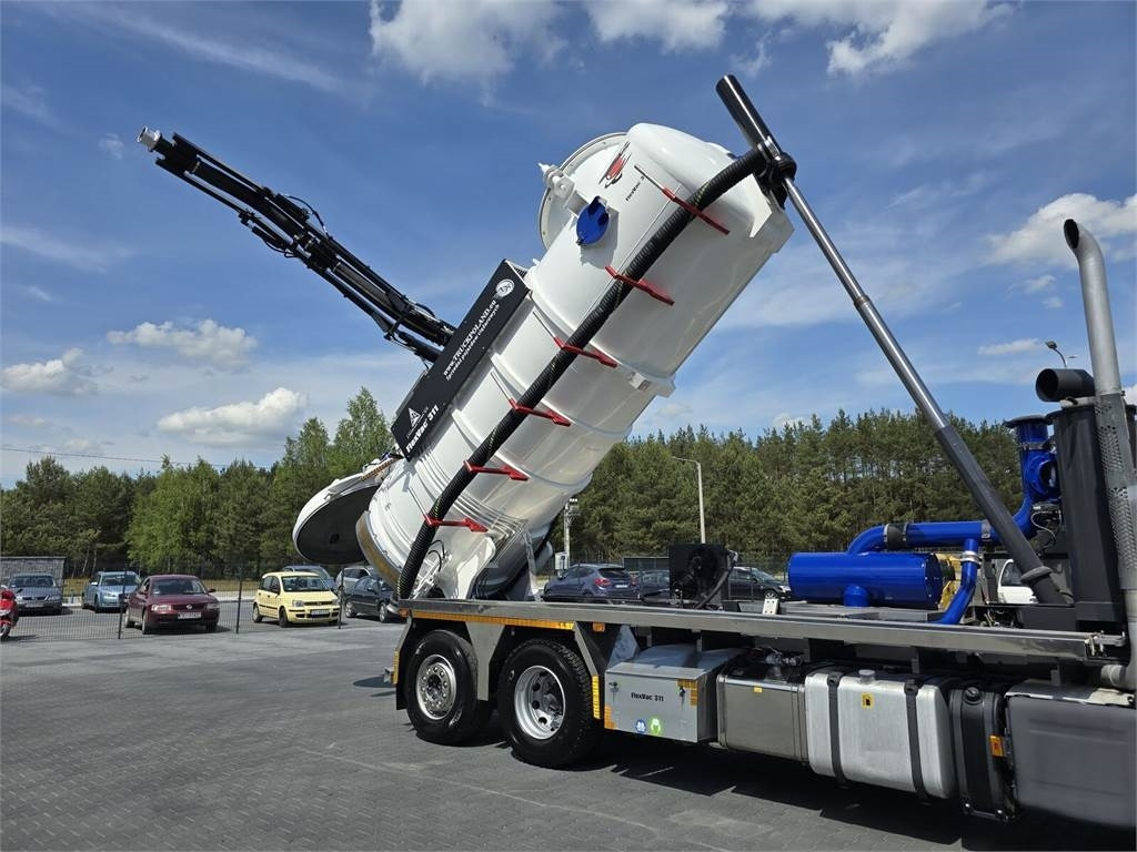 حفارة Scania Saugbagger Larsen FlexVac 311 Vacuum suction loade: صور 29