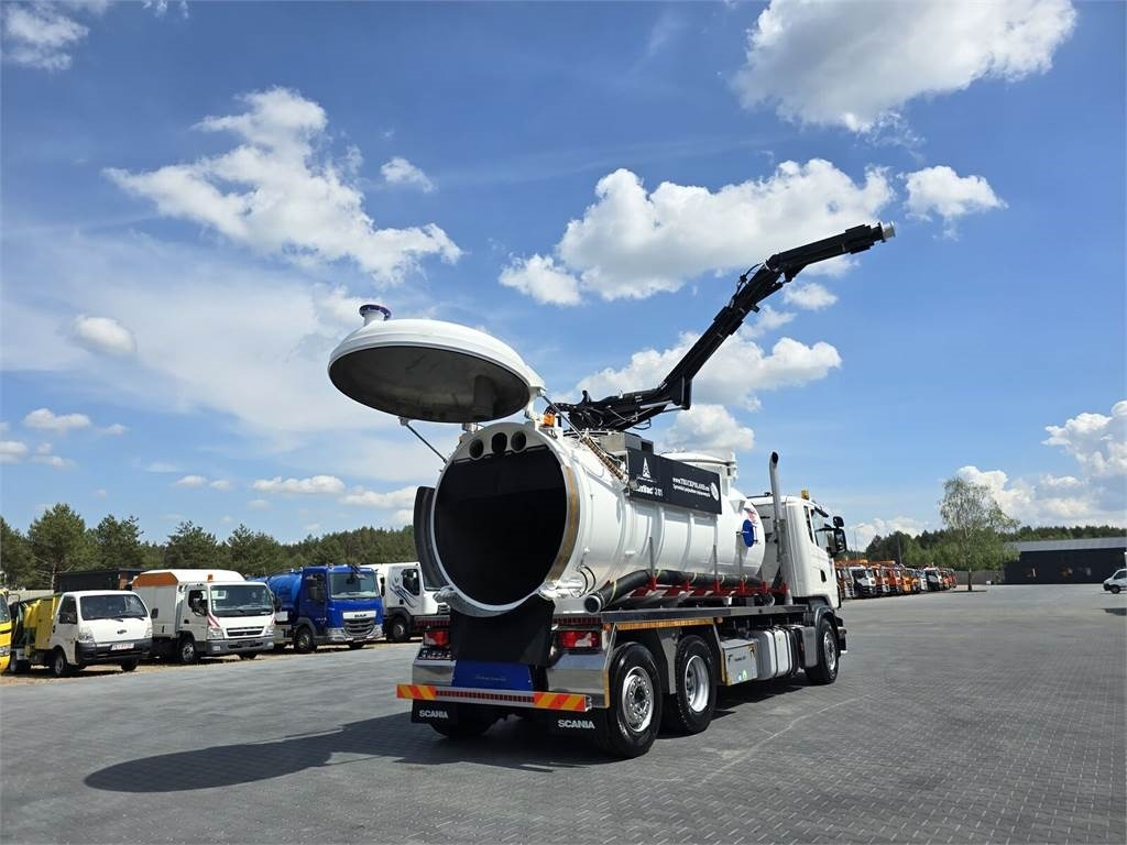 حفارة Scania Saugbagger Larsen FlexVac 311 Vacuum suction loade: صور 25