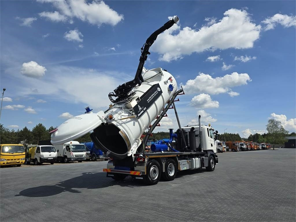 حفارة Scania Saugbagger Larsen FlexVac 311 Vacuum suction loade: صور 28