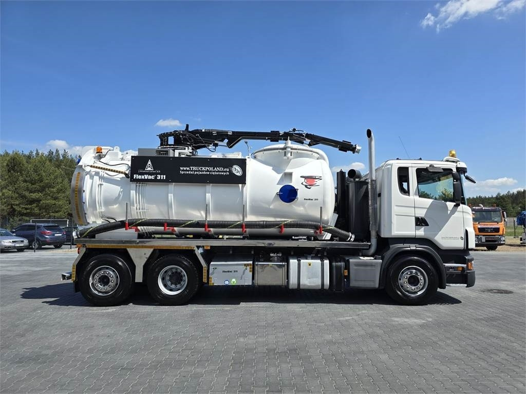 حفارة Scania Saugbagger Larsen FlexVac 311 Vacuum suction loade: صور 8