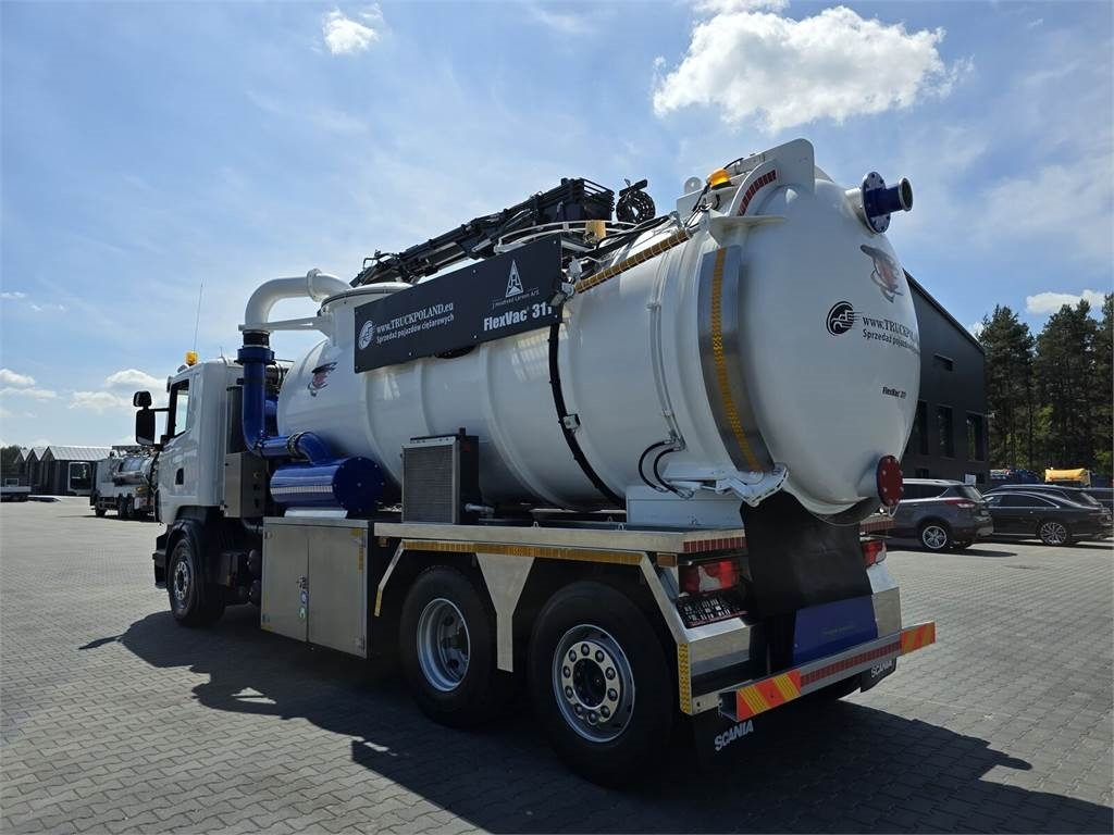 حفارة Scania Saugbagger Larsen FlexVac 311 Vacuum suction loade: صور 6