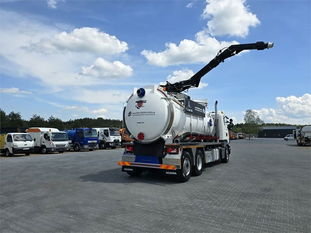 حفارة Scania Saugbagger Larsen FlexVac 311 Vacuum suction loade: صور 22