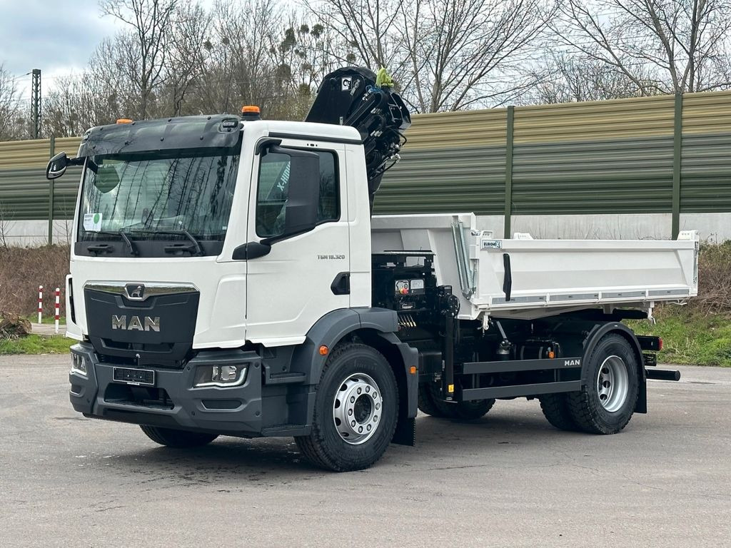 شاحنة كرين, قلابات جديد MAN TGM 18.320 4x2 Euro6e  Hiab X-HiDuo 138DS-3: صور 8