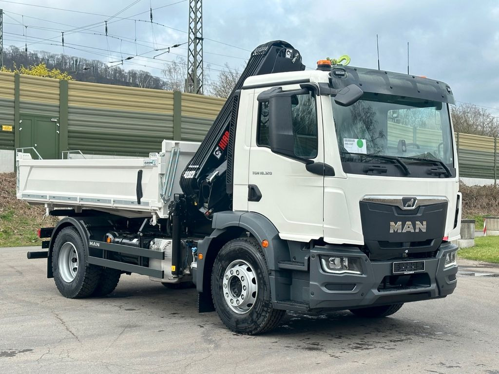 شاحنة كرين, قلابات جديد MAN TGM 18.320 4x2 Euro6e  Hiab X-HiDuo 138DS-3: صور 13