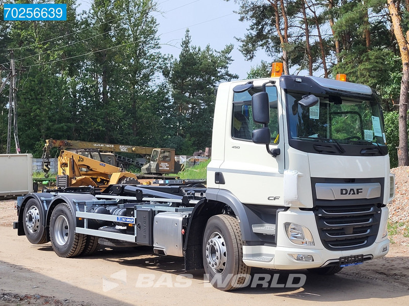 شاحنة ذات الخطاف جديد DAF CF 450 6X2 NEW 20T HOOK Lift+Lenkachse Euro 6: صور 13