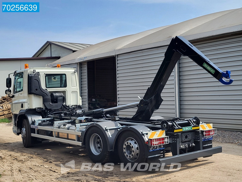 شاحنة ذات الخطاف جديد DAF CF 450 6X2 NEW 20T HOOK Lift+Lenkachse Euro 6: صور 8