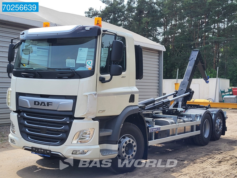 شاحنة ذات الخطاف جديد DAF CF 450 6X2 NEW 20T HOOK Lift+Lenkachse Euro 6: صور 7