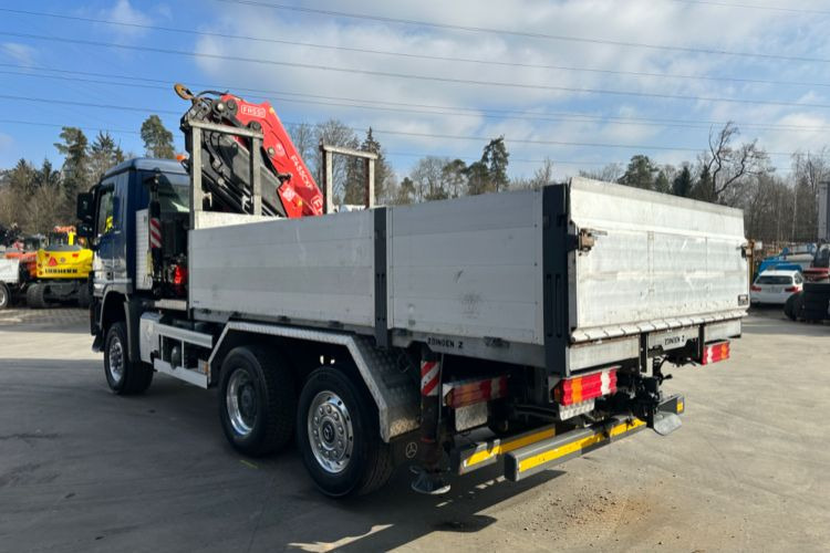 شاحنة كرين, شاحنات مسطحة Mercedes-Benz Actros 2648 6x4/4 Fassi455 SZM/Pritsche: صور 14