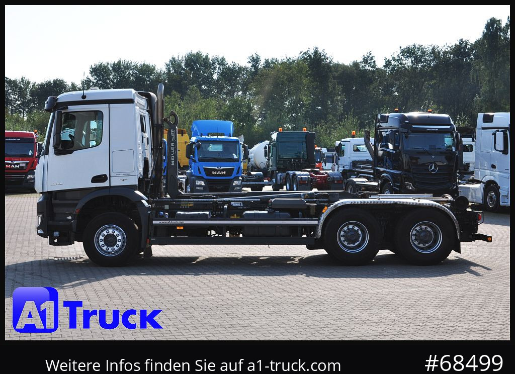 شاحنة ذات الخطاف MERCEDES-BENZ Arocs 2645 BL,  Meiller, 6x4, Funk,: صور 11