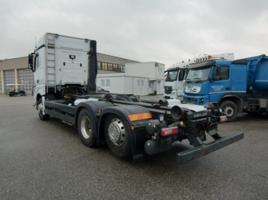 شاحنة ذات الخطاف Mercedes-Benz Actros 2553 6x2 Abroller, E6 ,Retarder, Gigaspace Meiller: صور 6